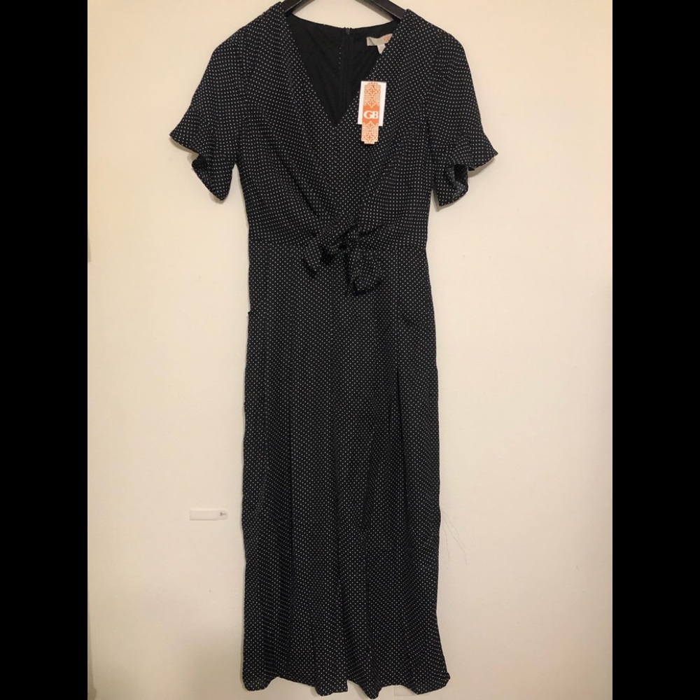 Gianni Bini jumper XS black and white polka dot